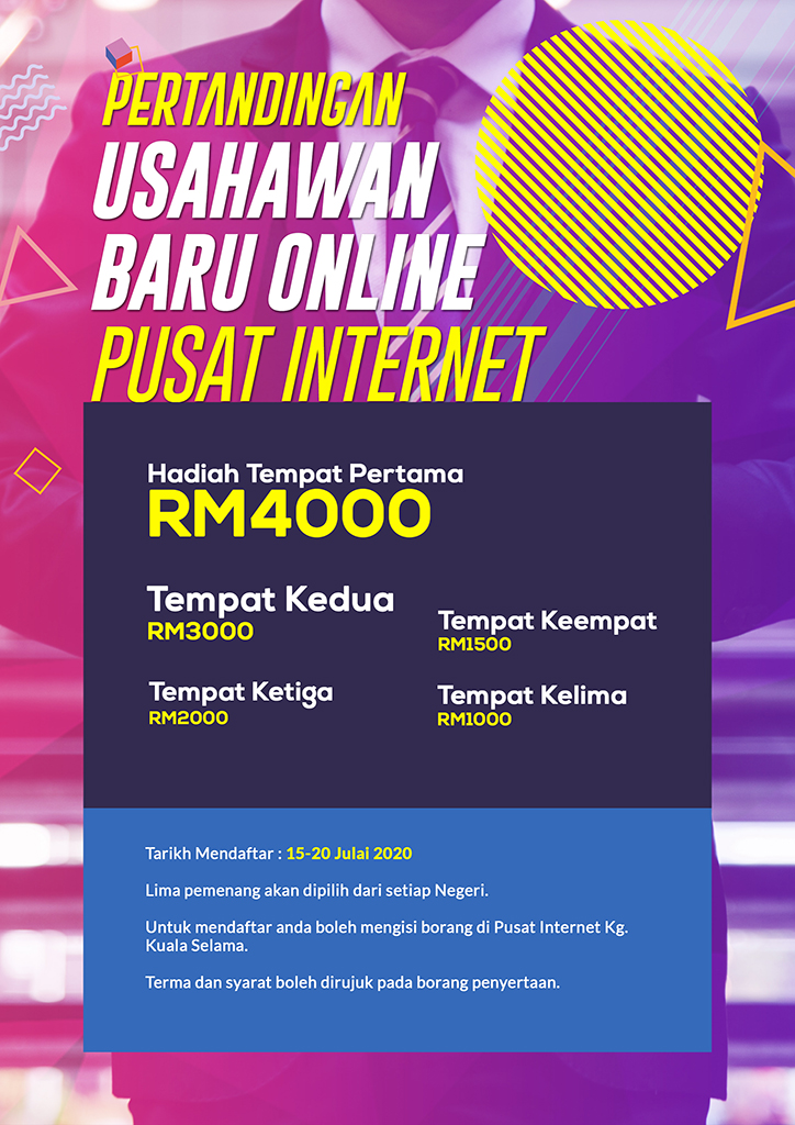 A4 pertandingan usahawan baru online small