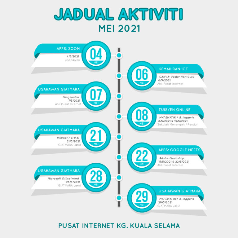 jadual aktiviti 2021 05