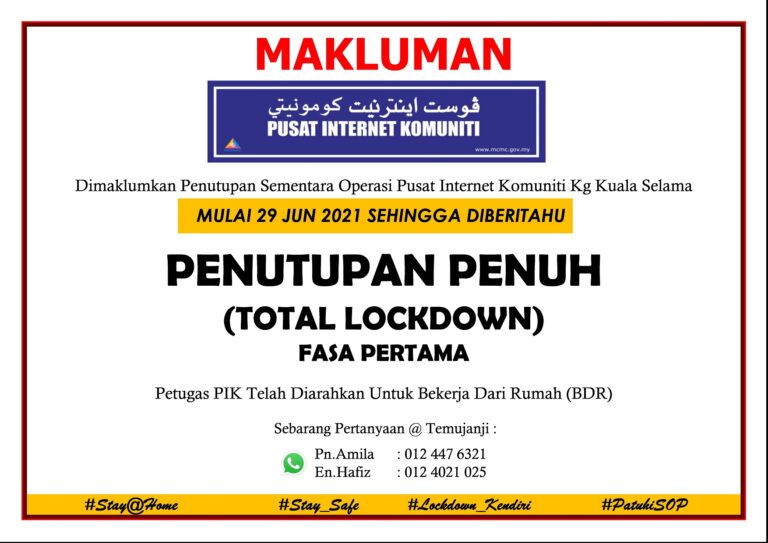lockdown notis 3