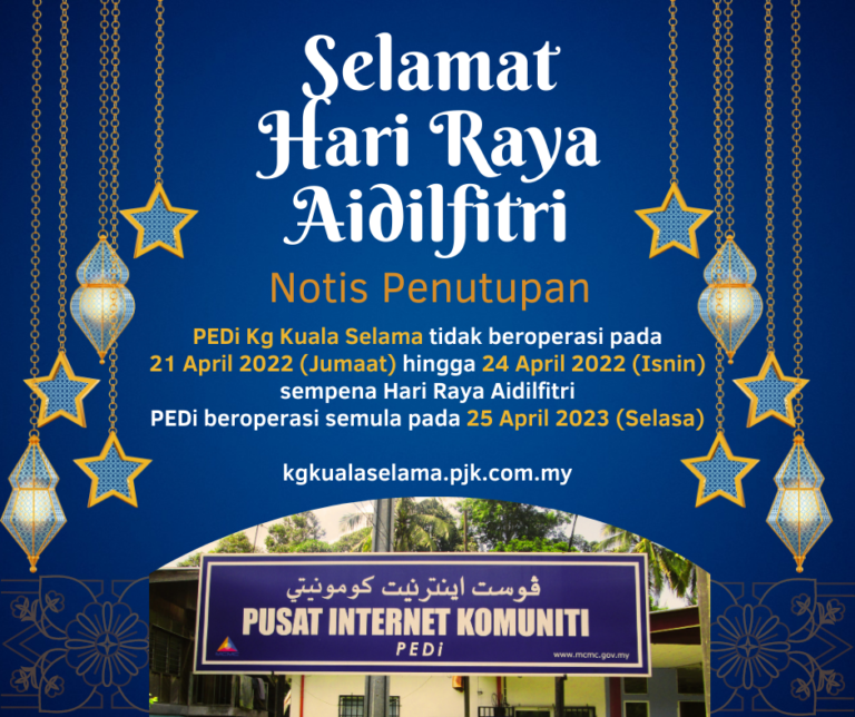 PEDi Kg Kuala Selama Notis Raya